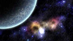  Рисуем космос и планету