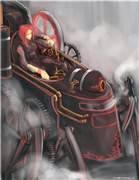 Как рисовать машины в стиле паропанк - стимпанк