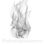 Кисти в виде огня для Фотошопа - кисть 1