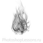 Кисти в виде огня для Фотошопа - кисть 11
