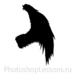 Кисти в виде крыльев ангела для Фотошопа - кисть 24