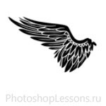 Кисти в виде крыльев ангела для Фотошопа - кисть 9