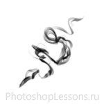 Кисти в виде дыма для Фотошопа - кисть 24