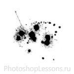 Кисти в виде брызг крови для Фотошопа - кисть 2