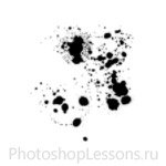 Кисти в виде брызг крови для Фотошопа - кисть 19