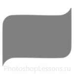 Кисти в виде лент для Фотошопа - кисть 15