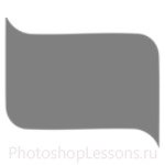 Кисти в виде лент для Фотошопа - кисть 16