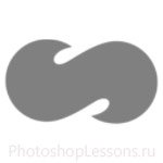 Кисти в виде лент для Фотошопа - кисть 21