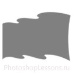 Кисти в виде лент для Фотошопа - кисть 26