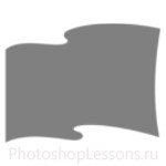 Кисти в виде лент для Фотошопа - кисть 28