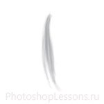 Кисти в виде волос для Фотошопа - кисть 10