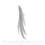 Кисти в виде волос для Фотошопа - кисть 25