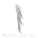 Кисти в виде волос для Фотошопа - кисть 26