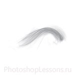 Кисти в виде волос для Фотошопа - кисть 4