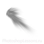 Кисти в виде лучей для Фотошопа - кисть 44