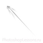 Кисти в виде лучей для Фотошопа - кисть 52
