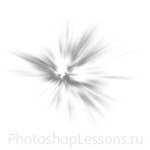 Кисти в виде лучей для Фотошопа - кисть 56