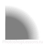 Кисти в виде лучей для Фотошопа - кисть 6