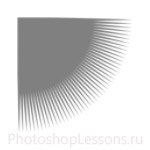 Кисти в виде лучей для Фотошопа - кисть 7