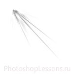 Кисти в виде лучей для Фотошопа - кисть 75