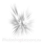 Кисти в виде лучей для Фотошопа - кисть 76