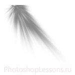 Кисти в виде лучей для Фотошопа - кисть 77