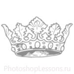 Кисти: короны для Фотошопа - кисть 86