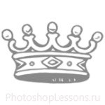 Кисти: короны для Фотошопа - кисть 92