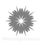 Кисти: снежинки для Фотошопа - кисть 29