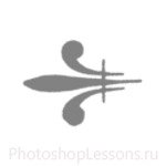 Кисти: цветочные орнаменты для Фотошопа - кисть 35