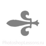 Кисти: цветочные орнаменты для Фотошопа - кисть 48