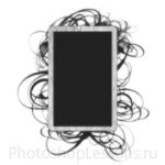 Кисти: декоративные рамки для Фотошопа - кисть 39