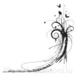 Кисти: декоративные рамки для Фотошопа - кисть 43