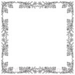 Кисти: декоративные рамки для Фотошопа - кисть 47