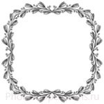 Кисти: декоративные рамки для Фотошопа - кисть 48