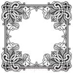Кисти: декоративные рамки для Фотошопа - кисть 49