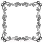 Кисти: декоративные рамки для Фотошопа - кисть 51