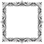 Кисти: декоративные рамки для Фотошопа - кисть 52