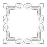 Кисти: декоративные рамки для Фотошопа - кисть 9