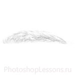 Кисти: брови для Фотошопа - кисть 4