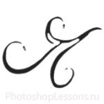 Кисти: брови для Фотошопа - кисть 45