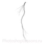 Кисти: молнии для Фотошопа - кисть 34