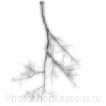 Кисти: молнии для Фотошопа - кисть 37