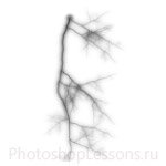 Кисти: молнии для Фотошопа - кисть 38