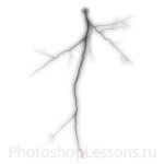 Кисти: молнии для Фотошопа - кисть 40