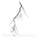 Кисти: молнии для Фотошопа - кисть 41