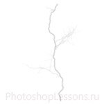 Кисти: молнии для Фотошопа - кисть 55