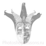 Кисти: маски для Фотошопа - кисть 21