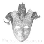 Кисти: маски для Фотошопа - кисть 23