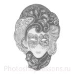 Кисти: маски для Фотошопа - кисть 35